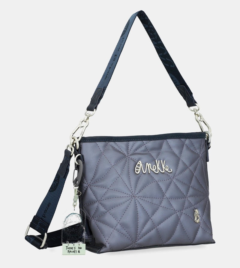 Sac crossbody matelassé Nature Ocean avec deux poignées