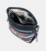 Sac crossbody matelassé Nature Ocean avec deux poignées
