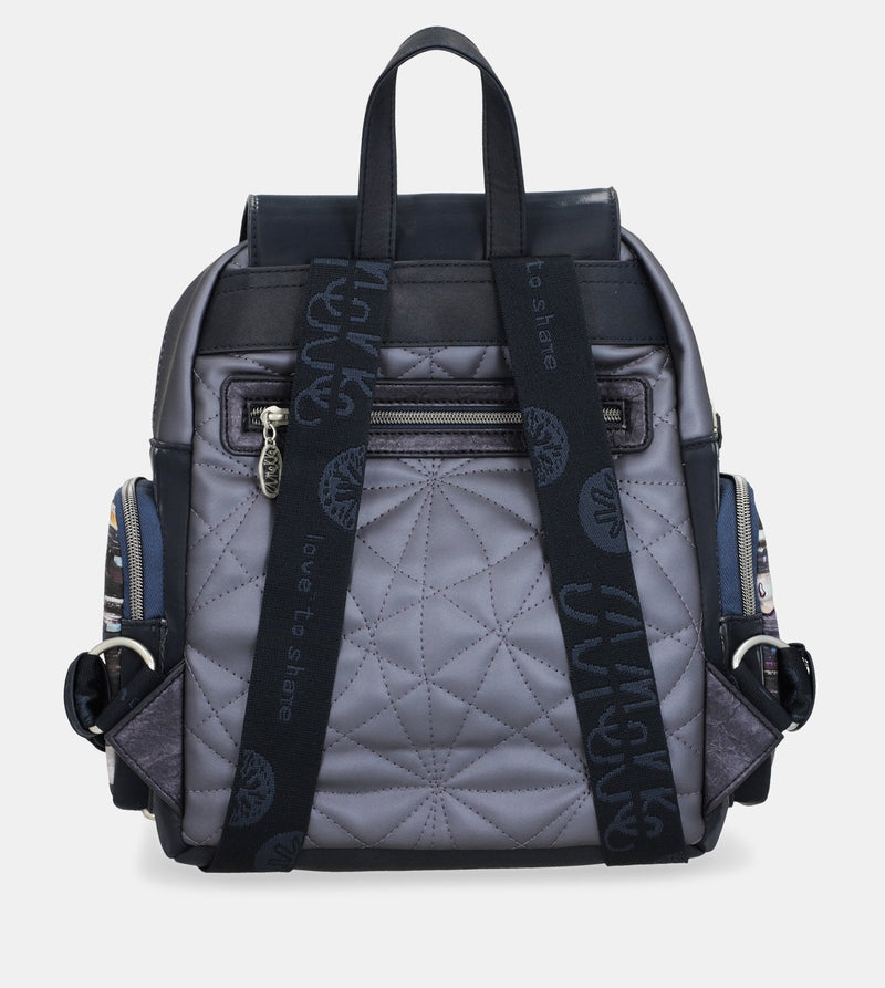 Sac à dos Nature Ocean avec un rabat