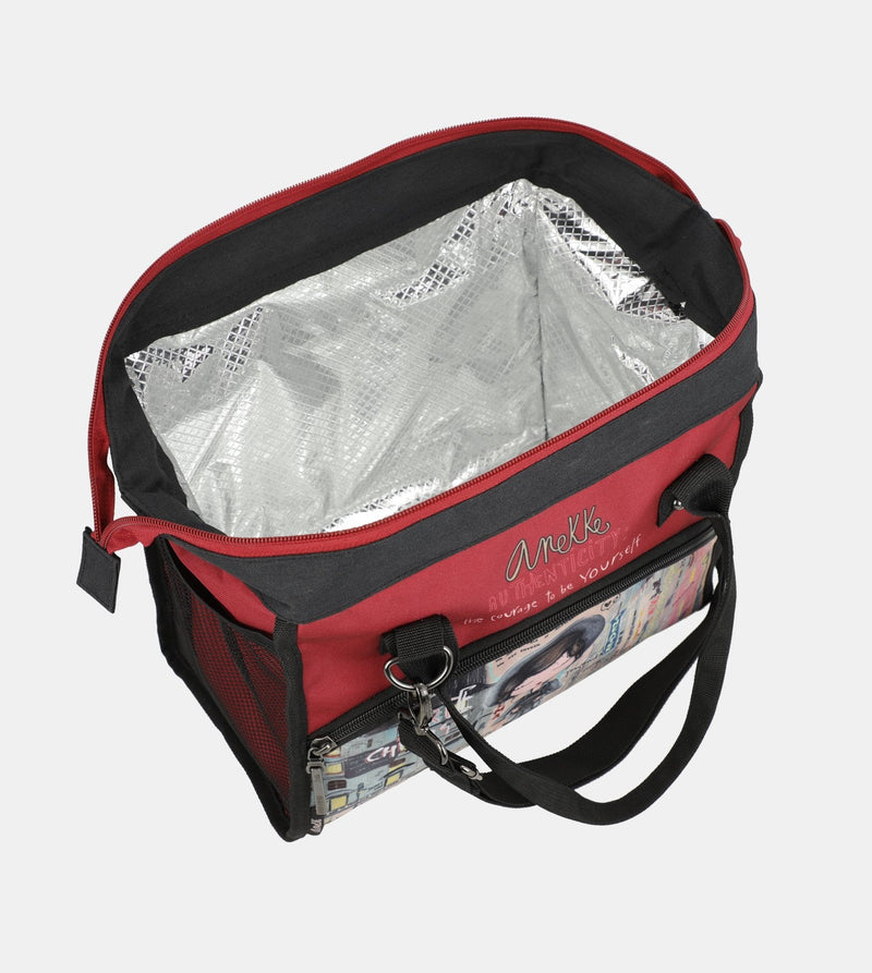 Sac à lunch de la ville avec une sangle à bandoulière