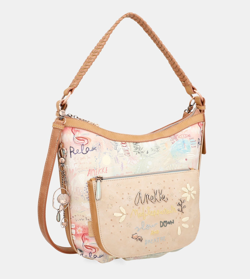Sac à bandoulière de hobo de vie lente