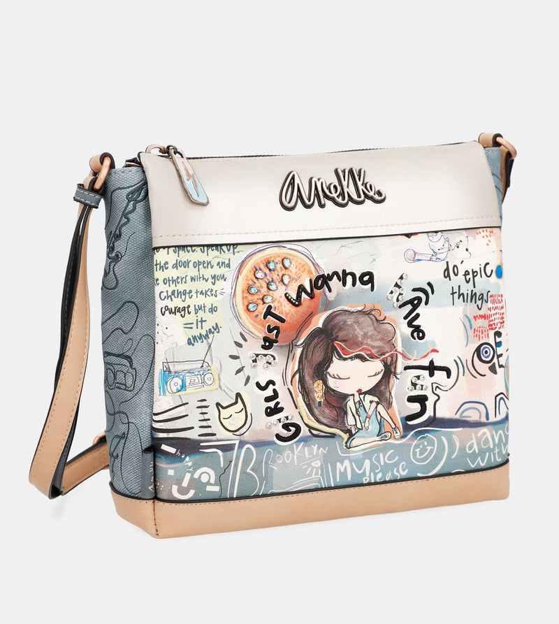 Fun & Music Fun & Music Triple compartiment Sac à bandoulière