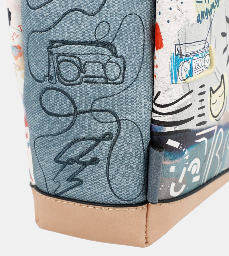 Fun & Music Fun & Music Triple compartiment Sac à bandoulière