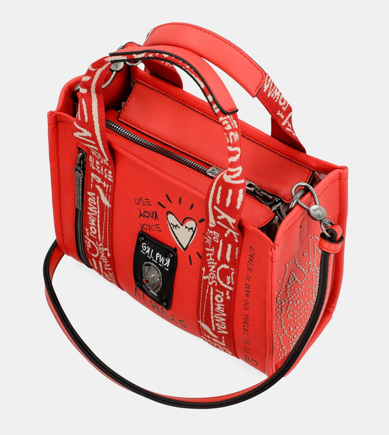 Sac fourre-tout rouge énergétique