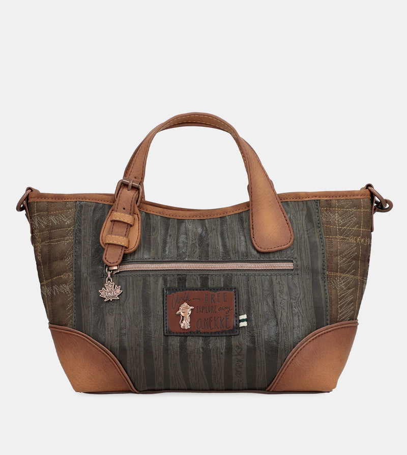Le sac fourre-tout de l'épaule forestière avec bandoulière