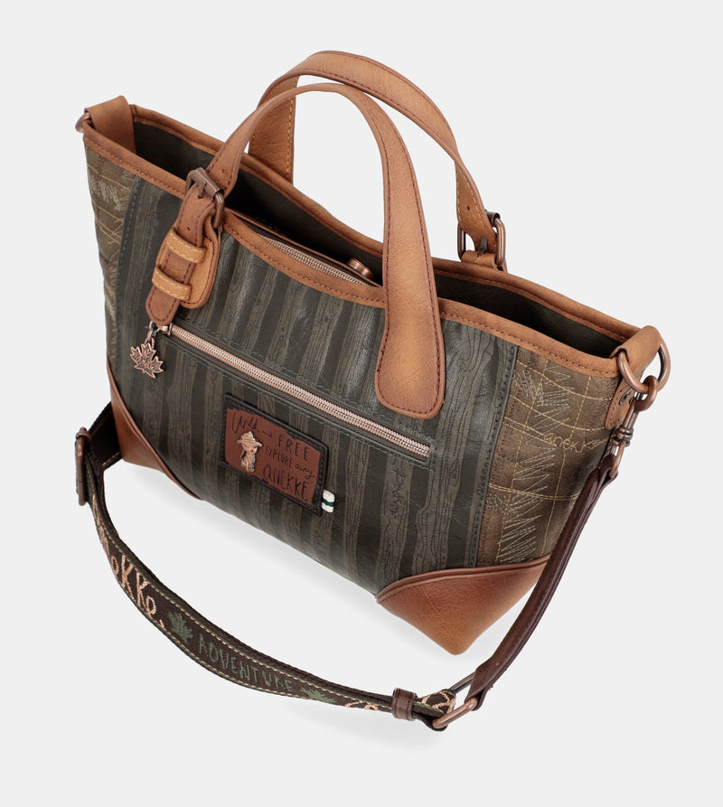 Le sac fourre-tout de l'épaule forestière avec bandoulière