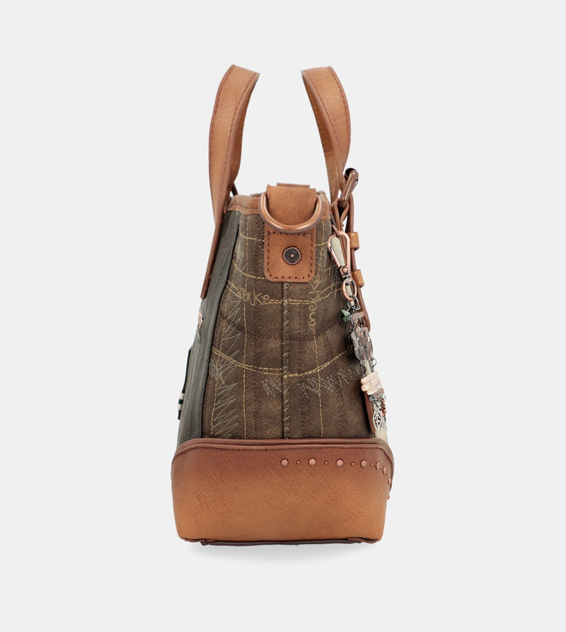 Le sac fourre-tout de l'épaule forestière avec bandoulière