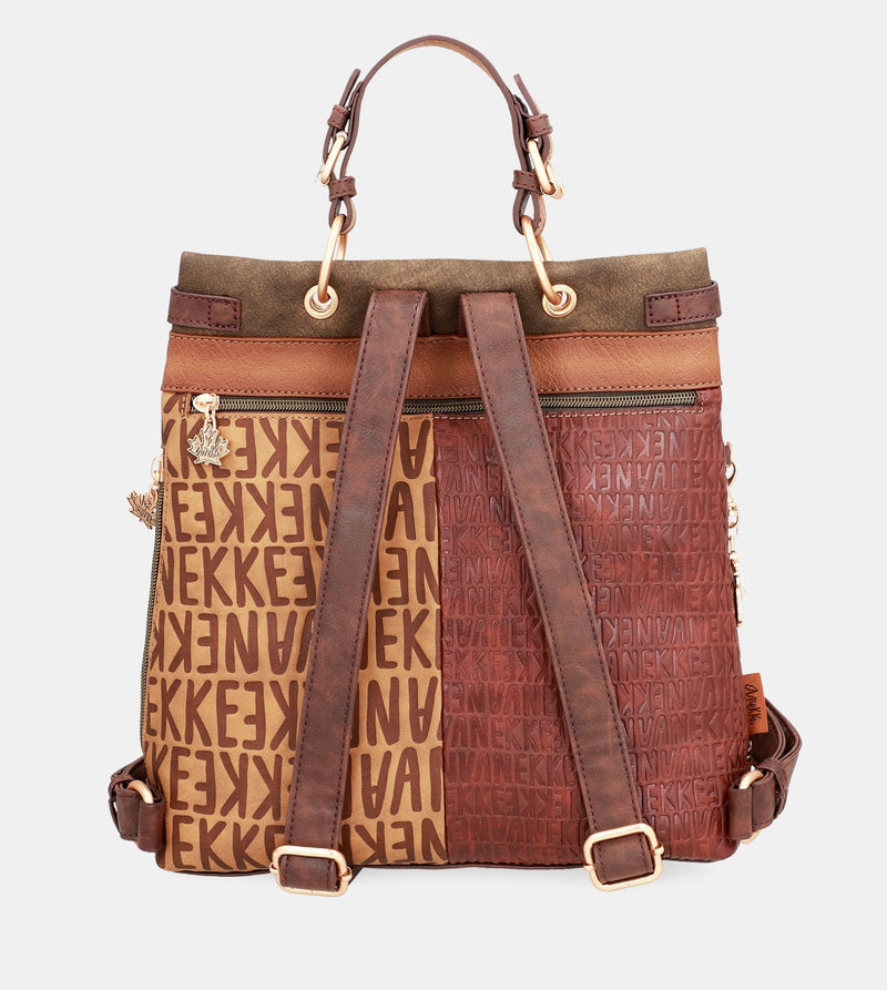 Sac à dos de logo urbain avec poche avant