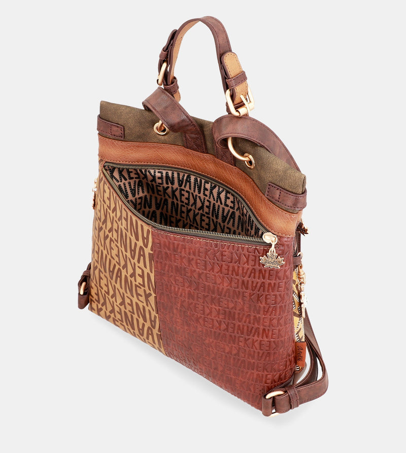 Sac à dos de logo urbain avec poche avant