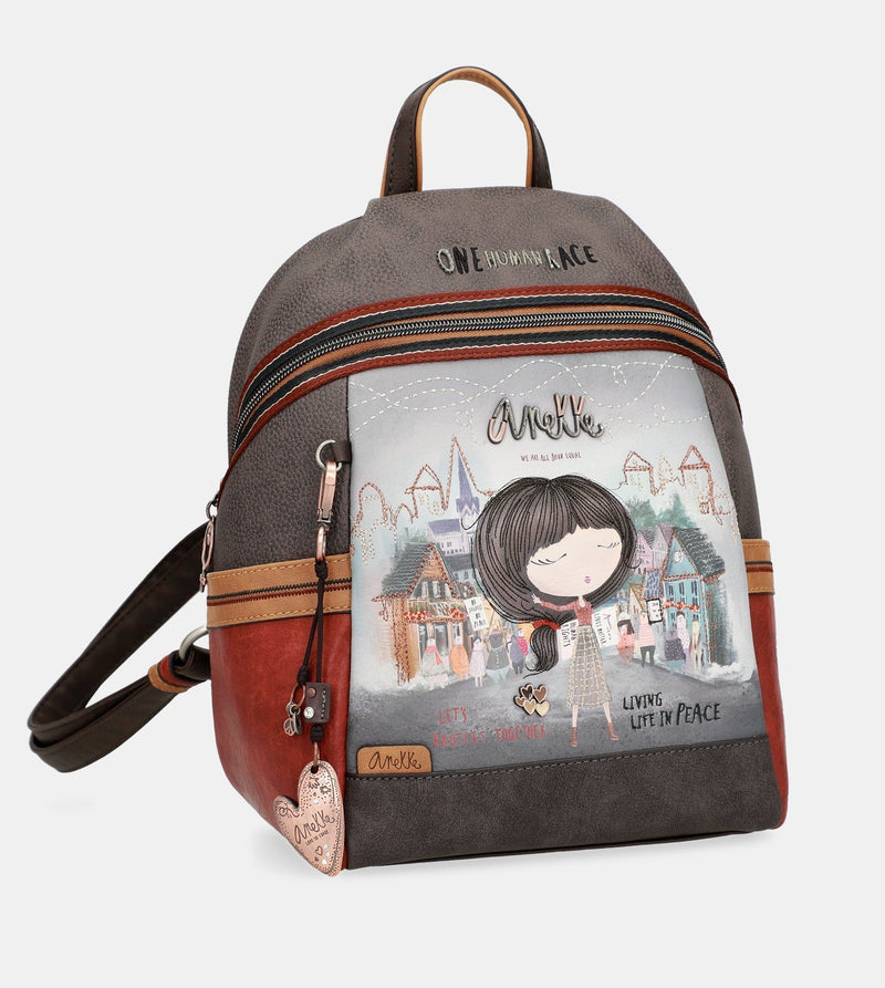 Voix de sac à dos ovale