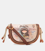 Menire Oval Crossbody Bag