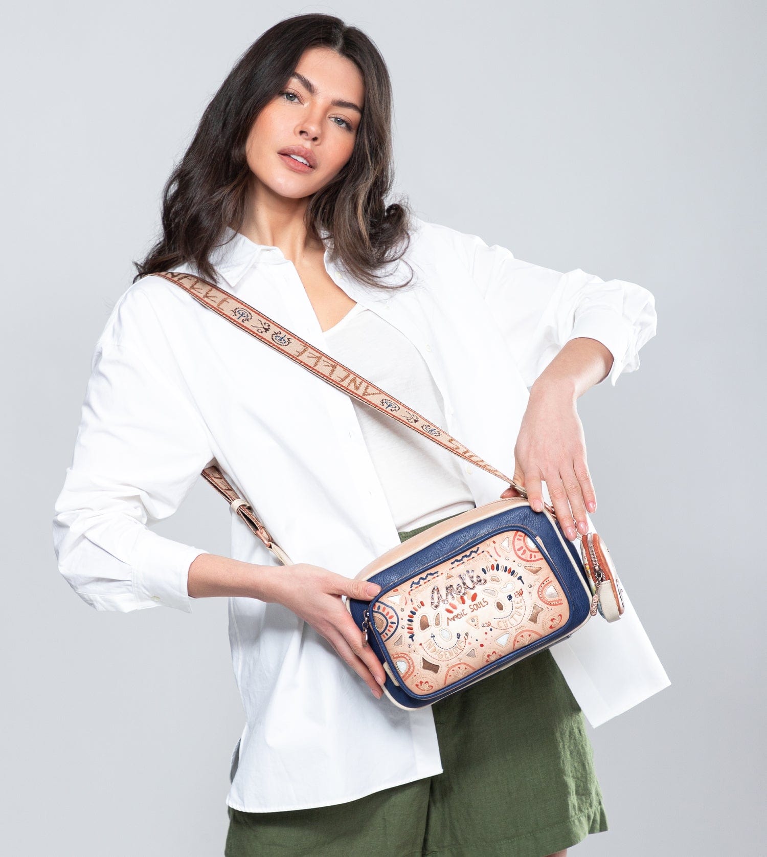 Sac à bandoulière Blue Navy Triby