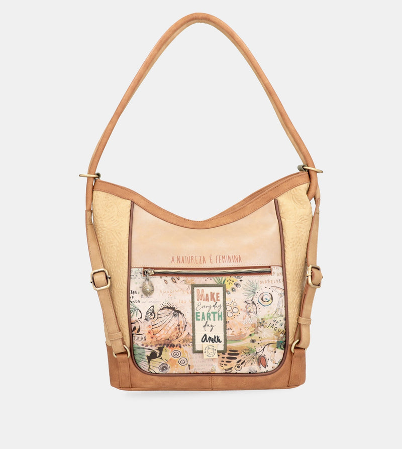 Amazonia Convertible Crossbody Sac avec sac à dos