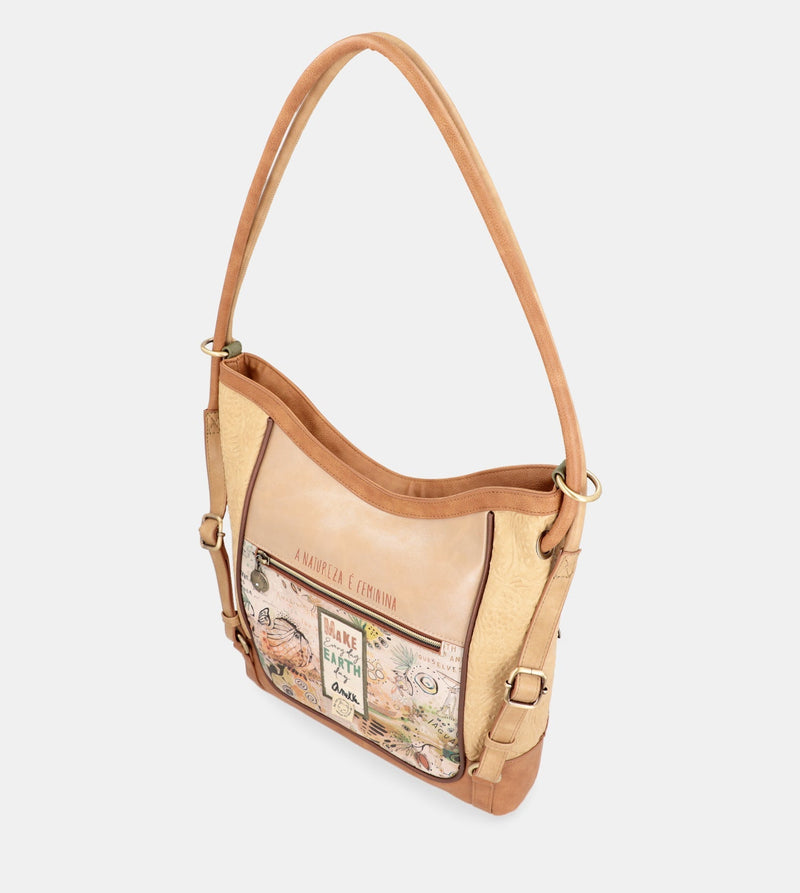 Amazonia Convertible Crossbody Sac avec sac à dos