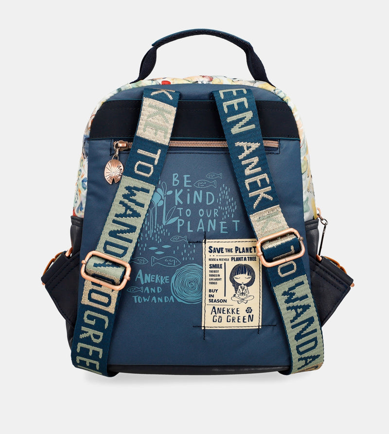 Nature Pachamama Navy Blue Bleepack pour la marche