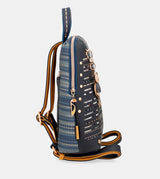 Nature Pachamama Navy Blue Backpack