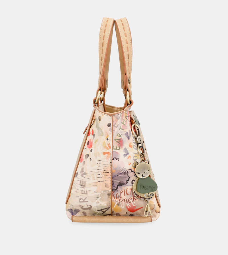 Nature Pachamama Golden Tote Sac