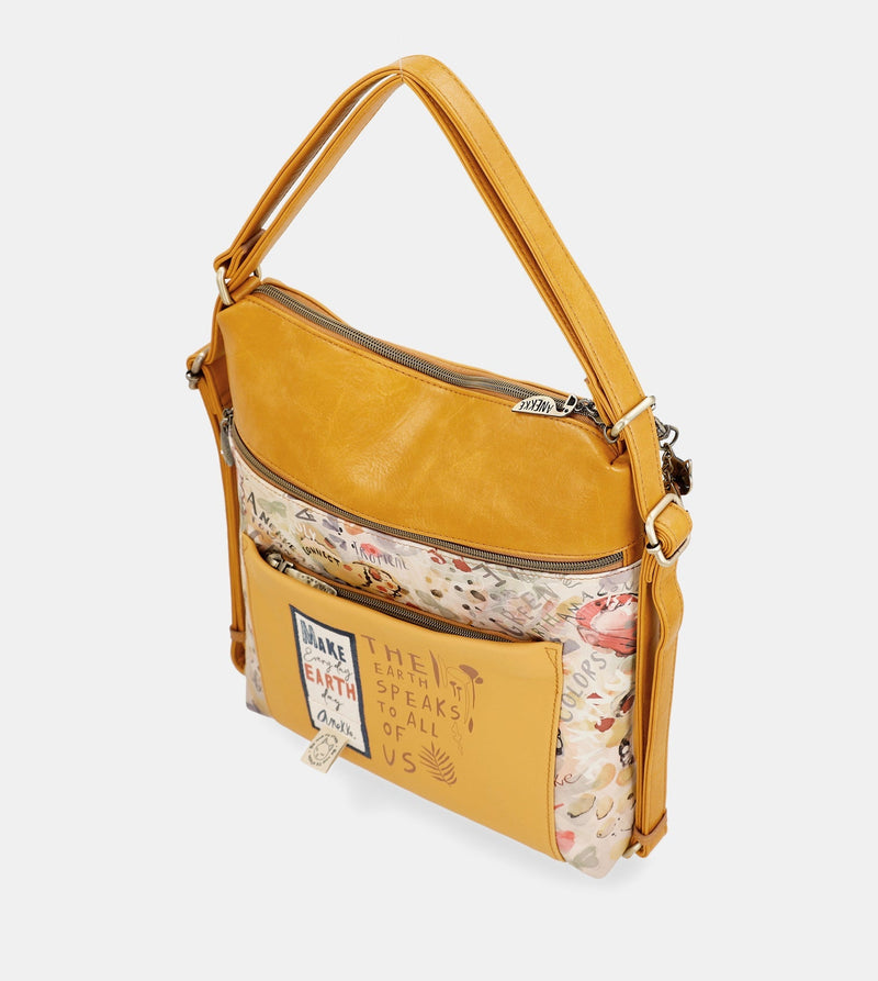 Nature Pachamama Convertible Ochère Bag en sac à dos