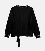 Pull Shōen col rond noir