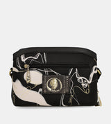 Nature Shodō 3 compartiment Black Messager Sac noir