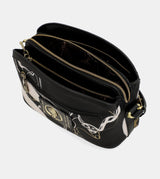 Nature Shodō 3 compartiment Black Messager Sac noir