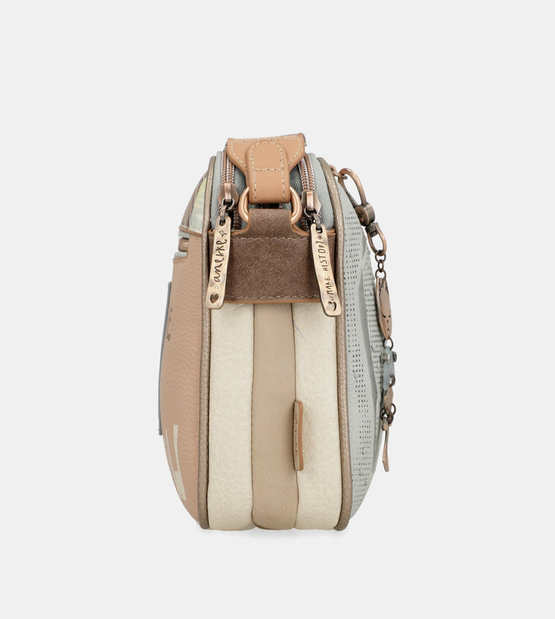 Sac bandoulière 3 compartiments Passion