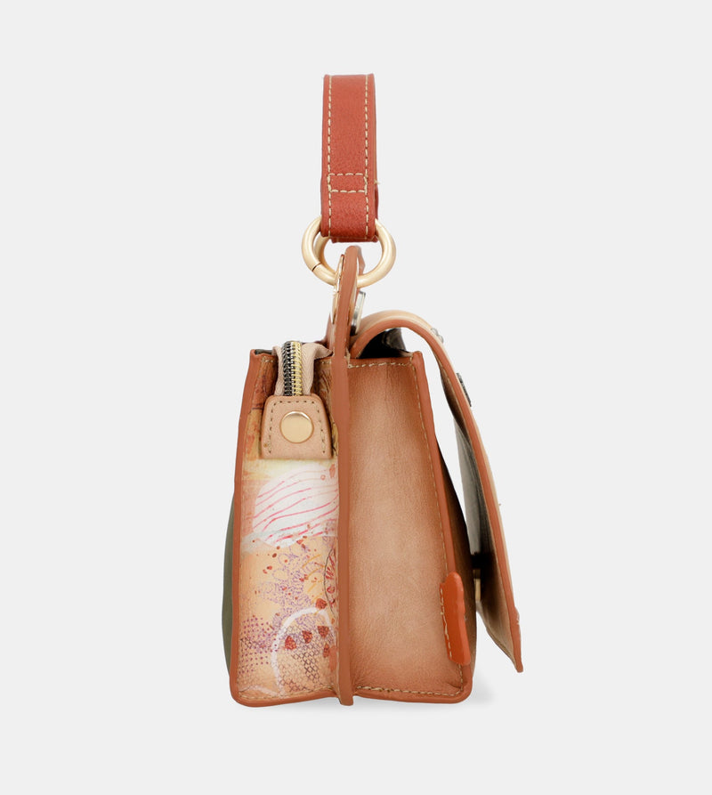 Petit sac camel Peace & Love