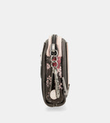 Porte-monnaie petit format rose Peace & Love