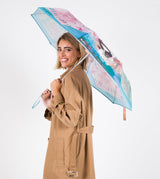 Parapluie pliant automatique méditerranéen