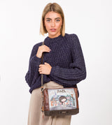 Voix du sac à bandoulière imprimé