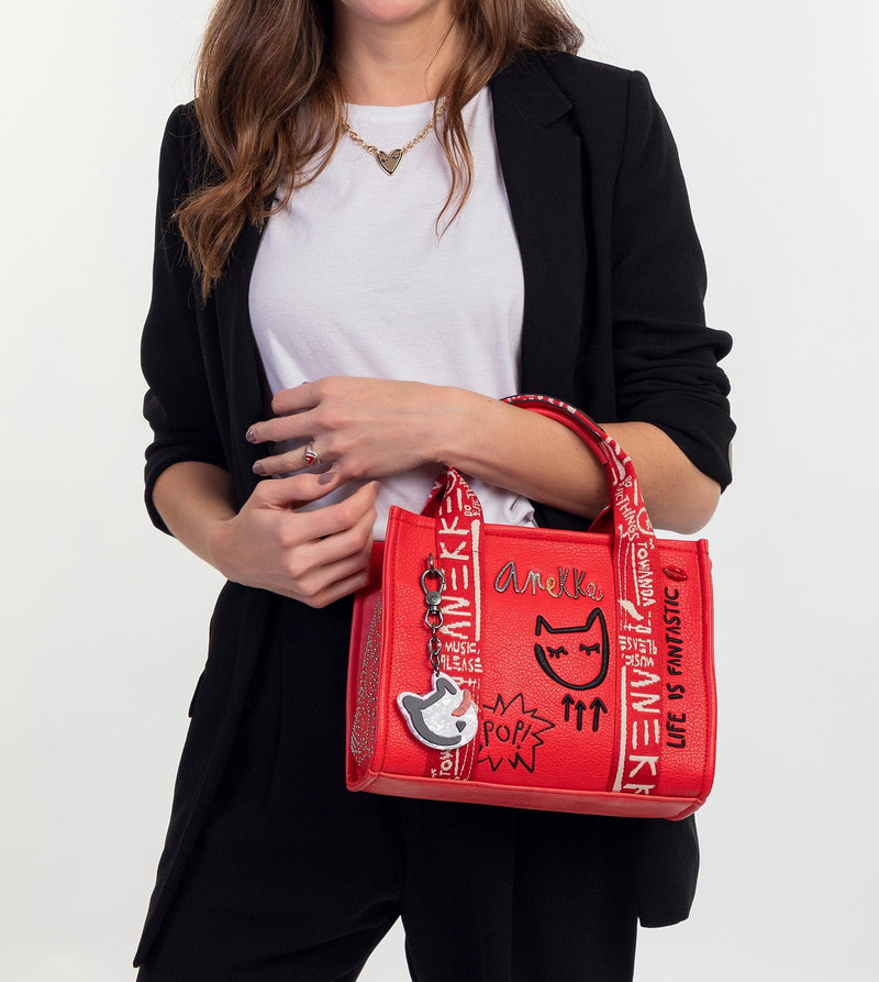 Sac fourre-tout rouge énergétique